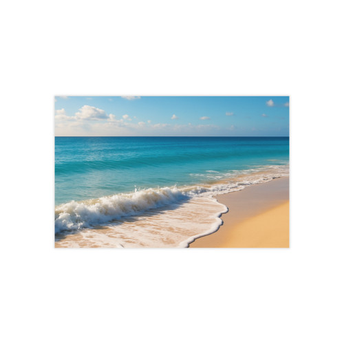 Serene Coastal Bliss - Business Cards, 100pcs