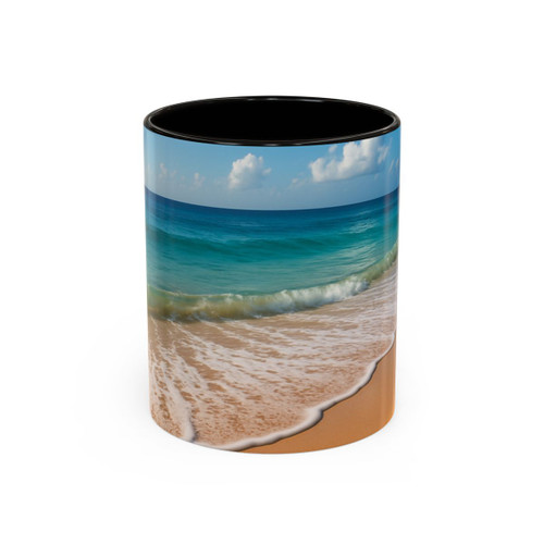 Serene Coastal Bliss - Colorful Mugs (11oz, 15oz)