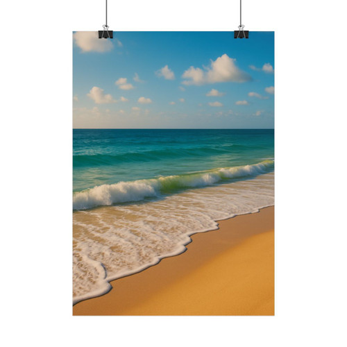 Serene Coastal Bliss - Posters (EU)