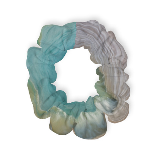 Serene Coastal Bliss - Scrunchie