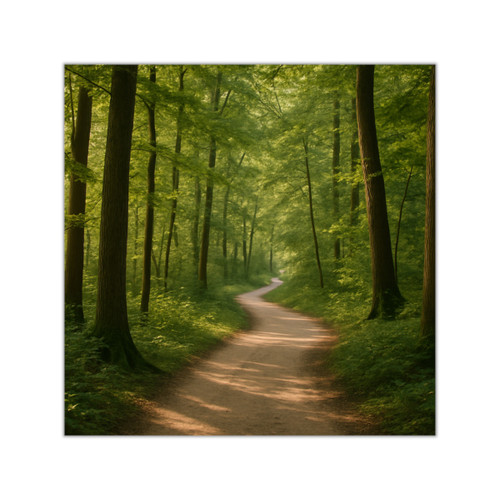 Path of Enlightenment - Square Vinyl Stickers