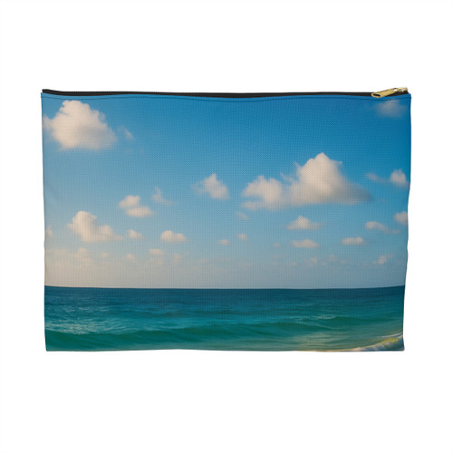 Serene Coastal Bliss - Accessory Pouch