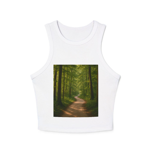Path of Enlightenment - Women's Micro Rib Racer Tank Top