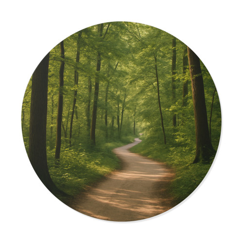 Path of Enlightenment - Round Vinyl Stickers