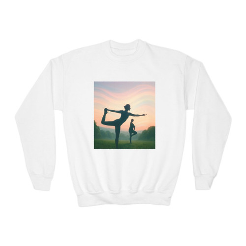 Serenity in Motion - Youth Crewneck Sweatshirt