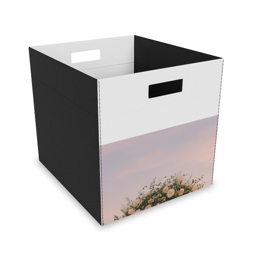 Ethereal Garden Bliss - Felt Storage Box