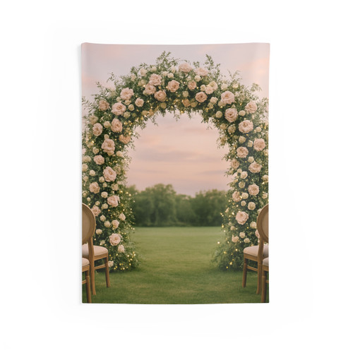 Ethereal Garden Bliss - Indoor Wall Tapestries