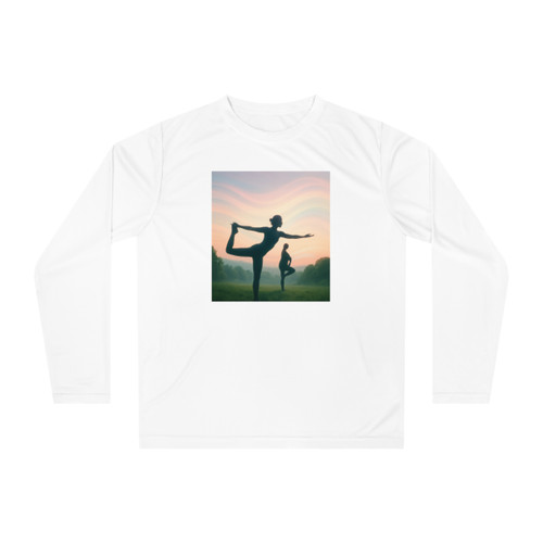 Serenity in Motion - Unisex Performance Long Sleeve Shirt