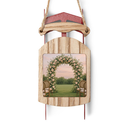 Ethereal Garden Bliss - Sled Ornaments