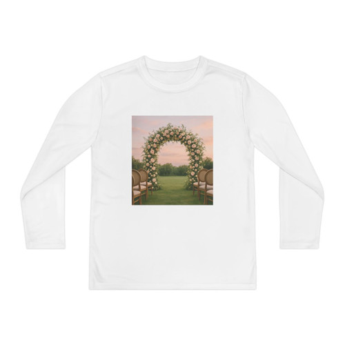 Ethereal Garden Bliss - Youth Long Sleeve Competitor Tee