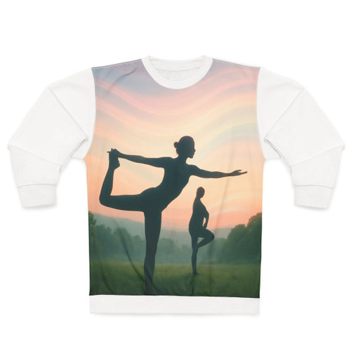 Serenity in Motion - Unisex Sweatshirt (AOP)
