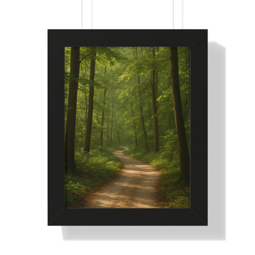 Path of Enlightenment - Framed Vertical Poster