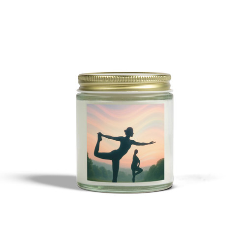 Serenity in Motion - Scented Candles, Coconut Apricot Wax (4oz, 9oz)