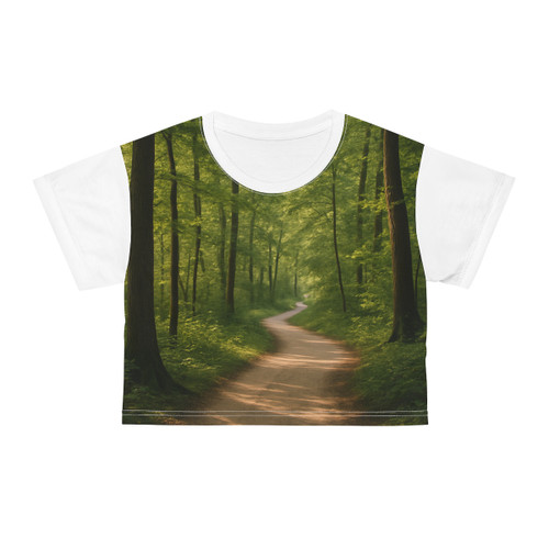Path of Enlightenment - Crop Tee (AOP)