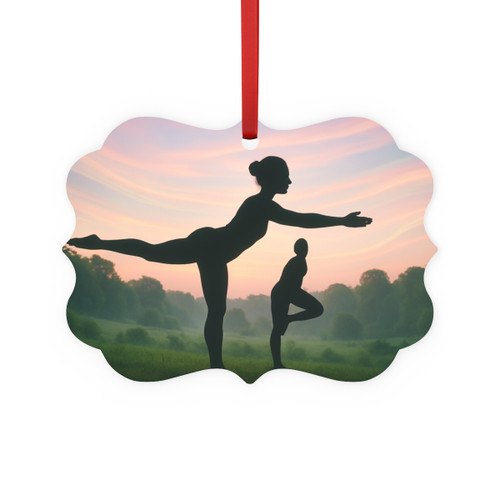 Serenity in Motion - Metal Plaque Ornament
