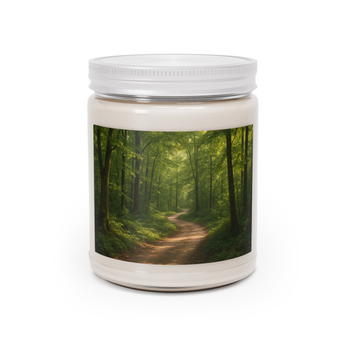 Path of Enlightenment - Scented Soy Candles with White Lid, 9oz