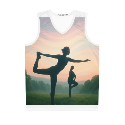 Serenity in Motion - Basketball Jersey (AOP)