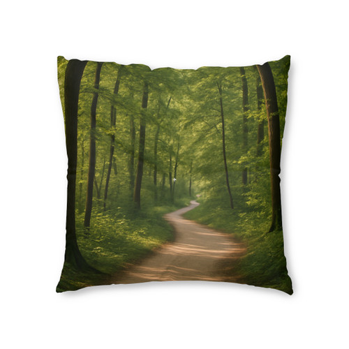 Path of Enlightenment - Tufted Floor Pillow, Square