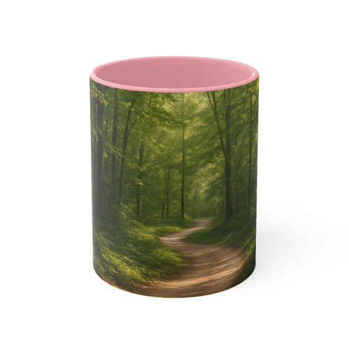 Path of Enlightenment - Accent Mugs