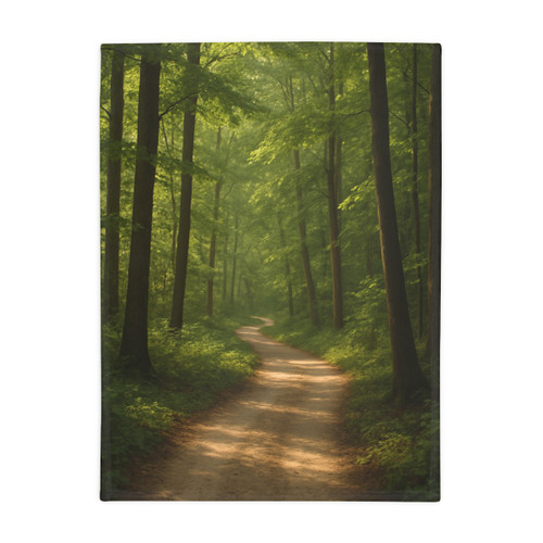 Path of Enlightenment - Plush Fleece Blanket