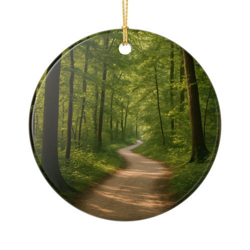 Path of Enlightenment - Ceramic Ornaments (2-Side Print)