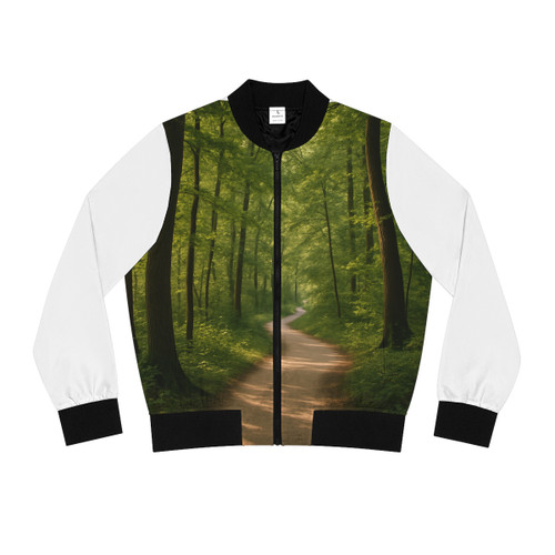 Path of Enlightenment - Women's Bomber Jacket (AOP)