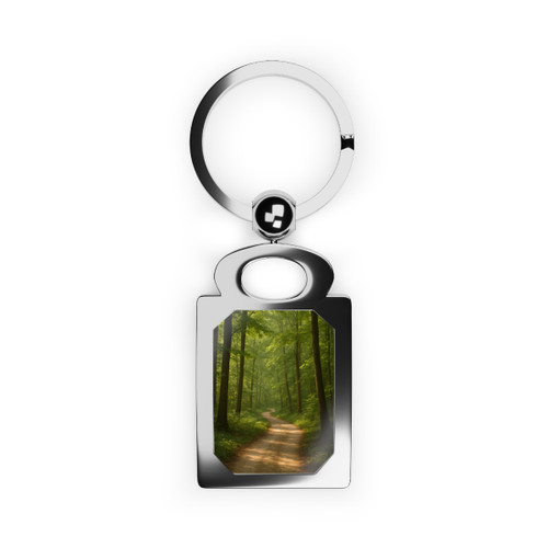 Path of Enlightenment - Rectangle Photo Keyring