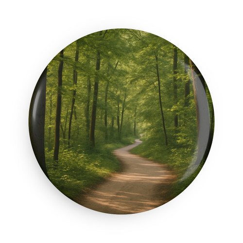 Path of Enlightenment - Button Magnet, Round (1 & 10 pcs)