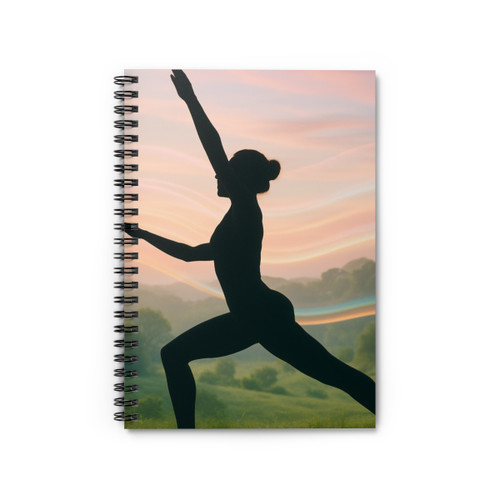 Serenity in Motion - Spiral Notebook - Ruled Line