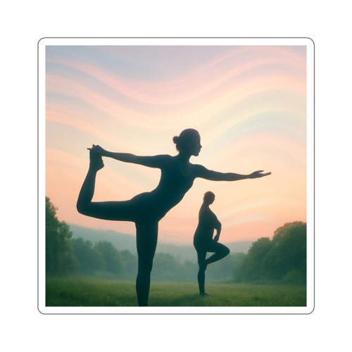 Serenity in Motion - Die-Cut Stickers