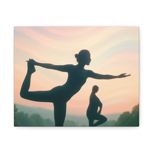 Serenity in Motion - Stretched Canvas