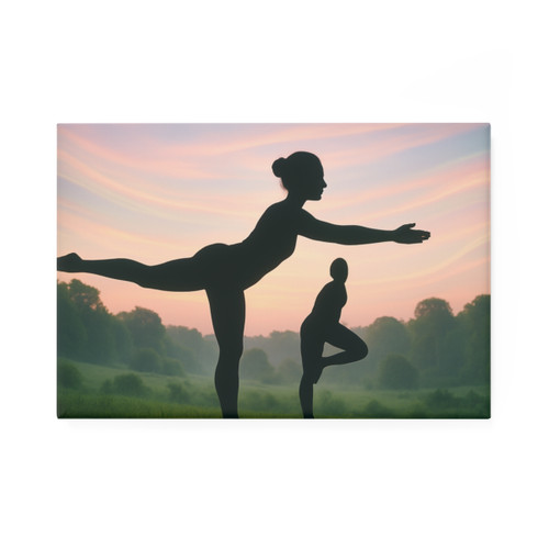 Serenity in Motion - Button Magnet, Rectangle (1 & 10 pcs)