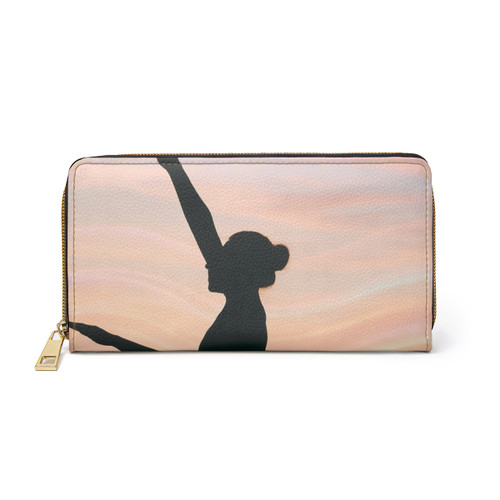 Serenity in Motion - Zipper Wallet