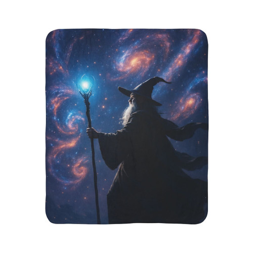Celestial Spellbinder - Fleece Sherpa Blanket