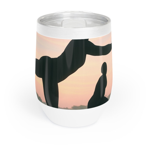 Serenity in Motion - Chill Wine Tumbler