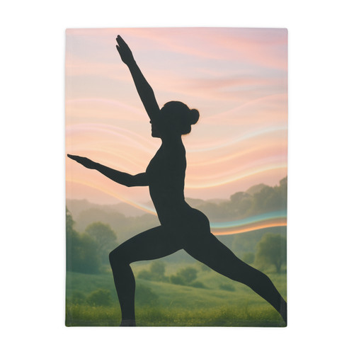 Serenity in Motion - Plush Fleece Blanket