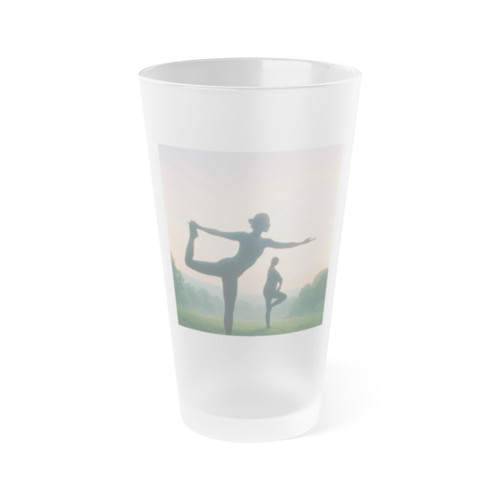 Serenity in Motion - Frosted Pint Glass, 16oz