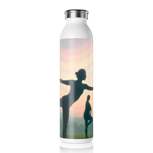 Serenity in Motion - Slim Water Bottle