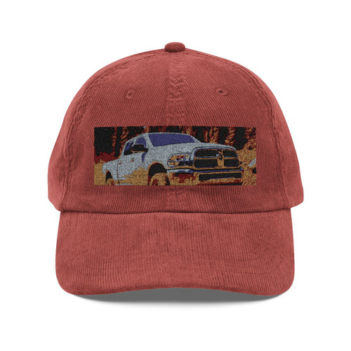 Mountain Beast - Vintage Corduroy Cap (Embroidery)