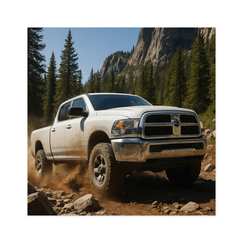 Mountain Beast - Square Stickers, Indoor\Outdoor