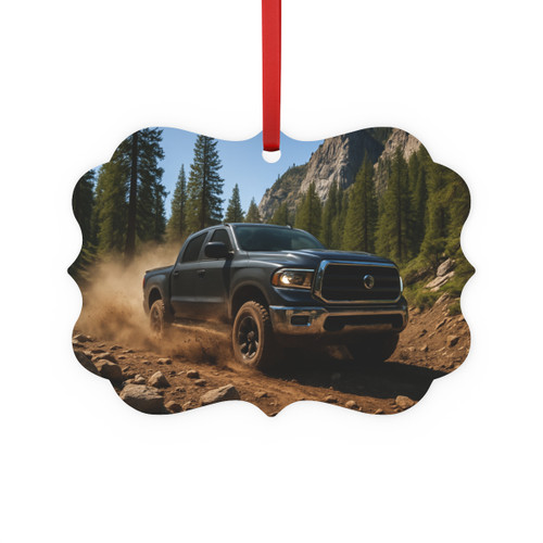 Mountain Beast - Metal Plaque Ornament