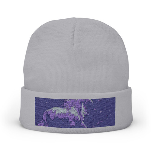 Celestial Unicorn Dreams - Knit Beanie (Embroidery)
