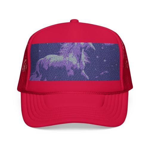Celestial Unicorn Dreams - Foam Trucker Hat (Embroidery)