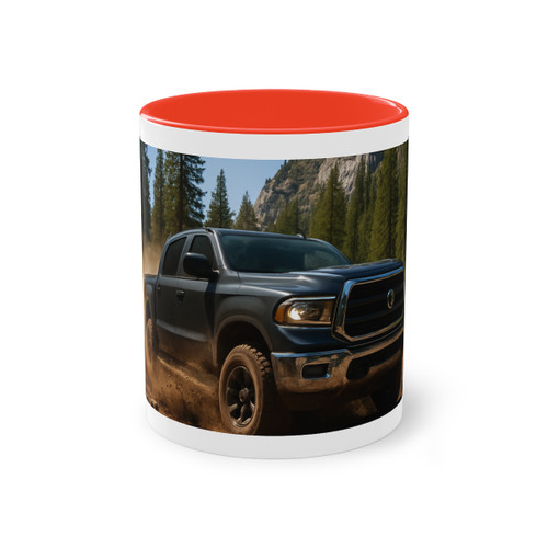 Mountain Beast - Two-Tone Coffee Mug, 11oz