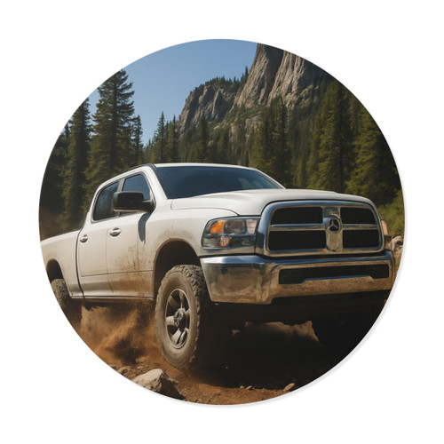 Mountain Beast - Round Vinyl Stickers