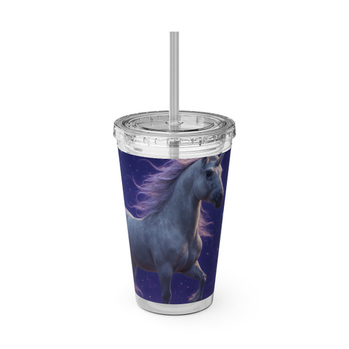 Celestial Unicorn Dreams - Sunsplash Tumbler with Straw, 16oz