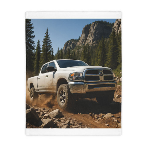 Mountain Beast - Velveteen Microfiber Blanket (Two-sided print)
