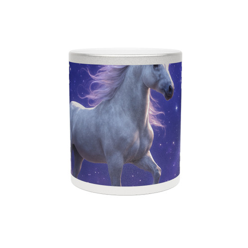 Celestial Unicorn Dreams - Metallic Mug (Silver\Gold)