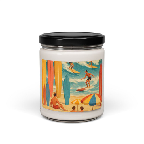 Retro Beach Party - Scented Soy Candle, 9oz