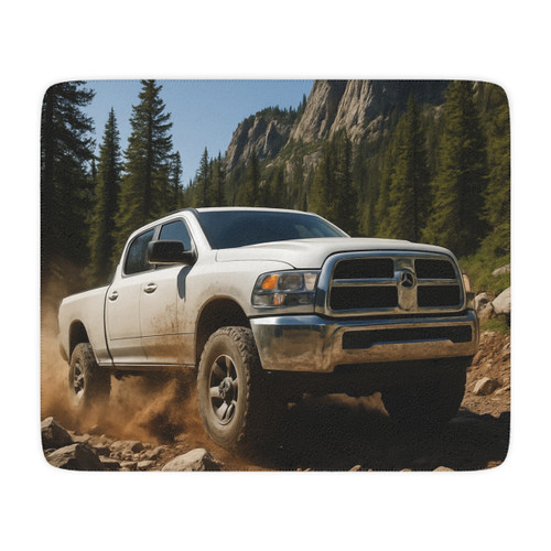 Mountain Beast - Tan Sherpa Blanket